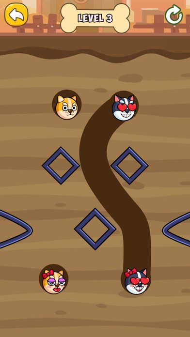 Doge Puzzle: Draw Love Lines Screenshot