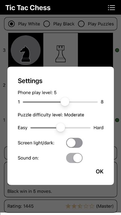 Tic-Tac-Chess Screenshot
