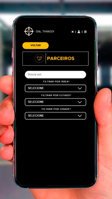 App do Atirador Screenshot