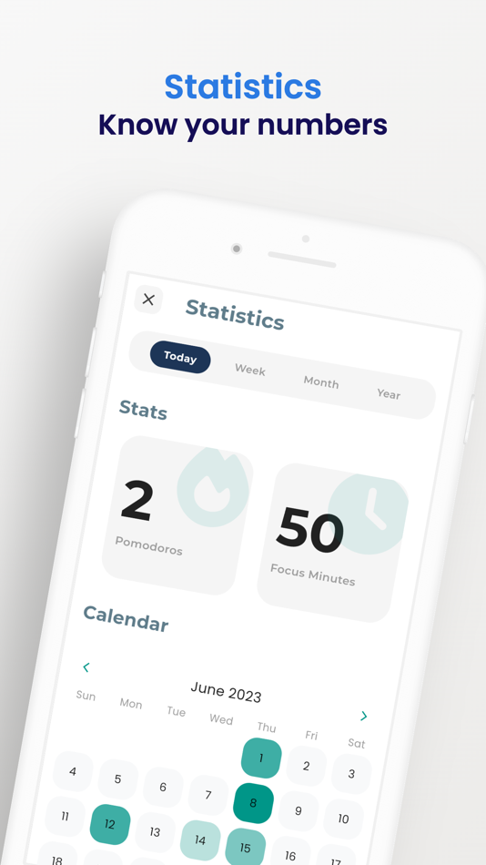 #5. Flofocus: Pomodoro Timer Study (iOS) 由: Joe Jeyaseelan