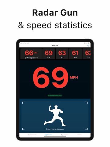 Pitch Counter & Radar Gunのおすすめ画像2