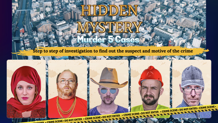 Hidden Mystery Murder 5 Cases