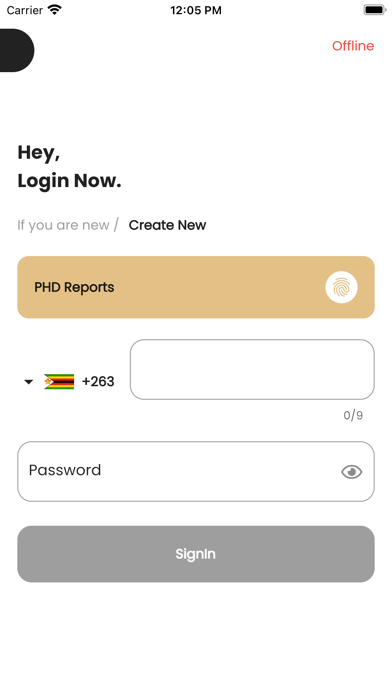 PHD Reports Screenshot