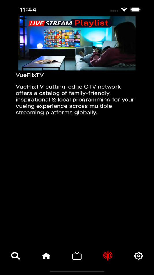 #9. VueFlix (iOS) By: TvStartup Inc.