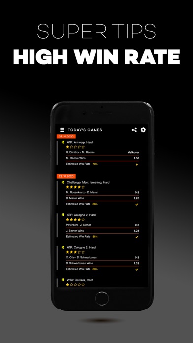 Tennis Betting Tips Screenshot 2 - AppWisp.com Tennis Betting Tips Screenshot 2 - AppWisp.com