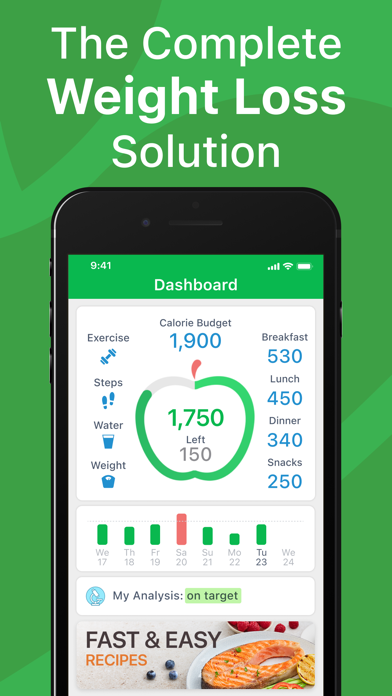 Calorie Counter PRO MyNetDiary Screenshot