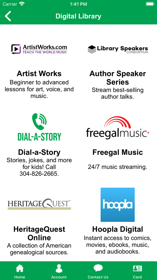 #4. Morgantown Public Library (iOS) Podle: Capira Technologies