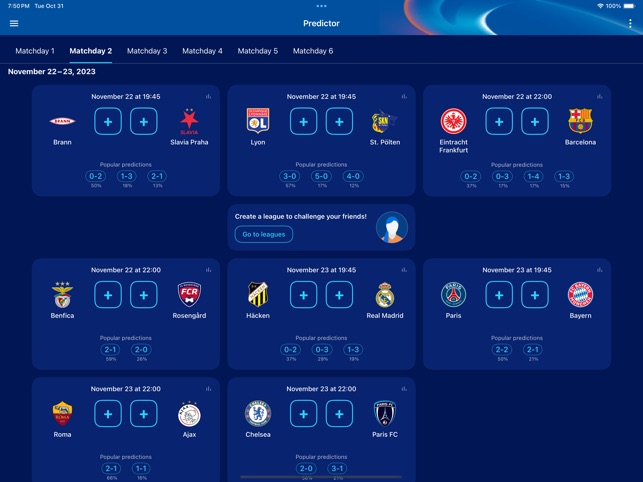 Download the UEFA Champions League app, UEFA Champions League