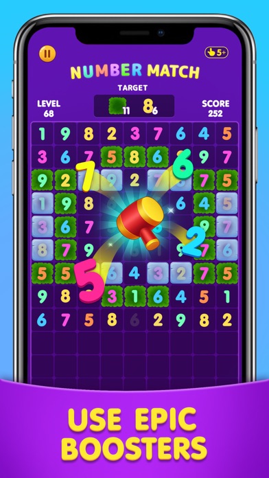 Number Match: Ten Crush Puzzle Screenshot