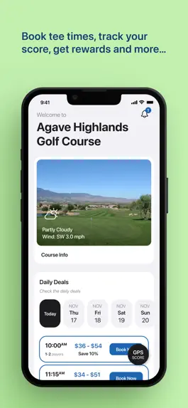 Game screenshot Agave Highlands Golf Course mod apk
