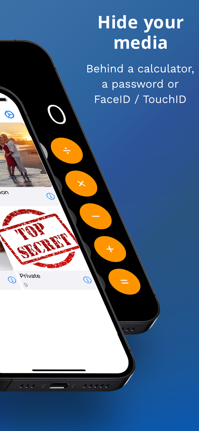 Hide secrets - Media Vault Pro