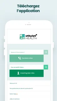 eh ? ethylot' health iphone screenshot 2