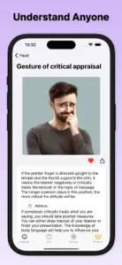 Psychology - Body Language screenshot #3 for iPhone