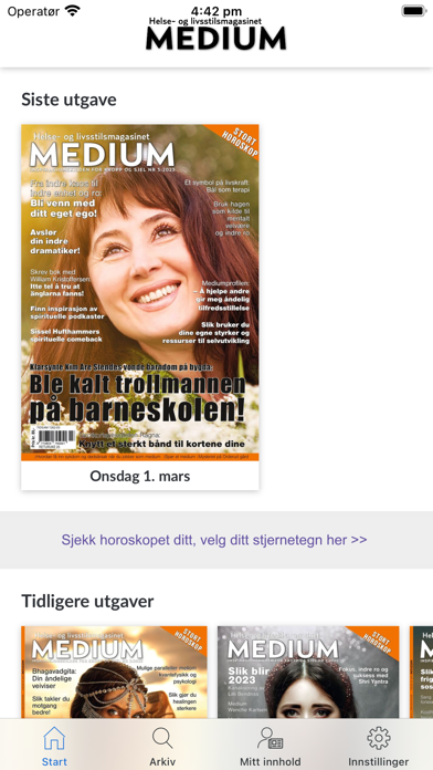 Magasinet Medium Screenshot