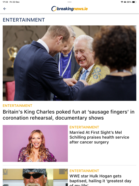 Screenshot #5 pour breakingnews.ie