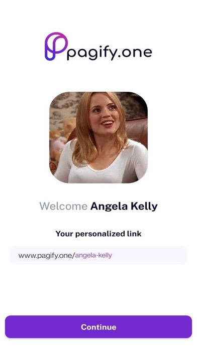 Pagify Celebrity Screenshot