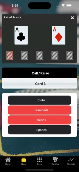 Game screenshot Poker Odds Emulator Lite apk