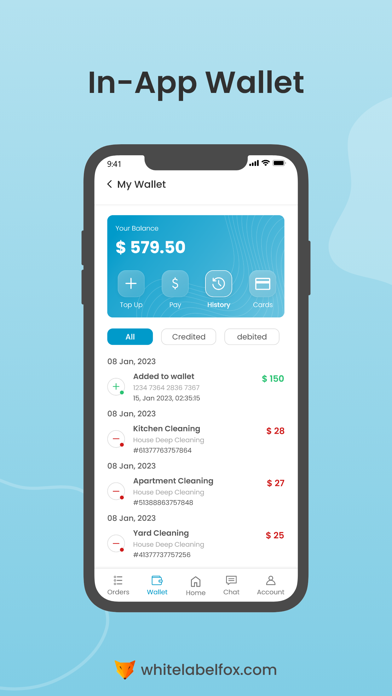 Fox-Home Cleaning Screenshot