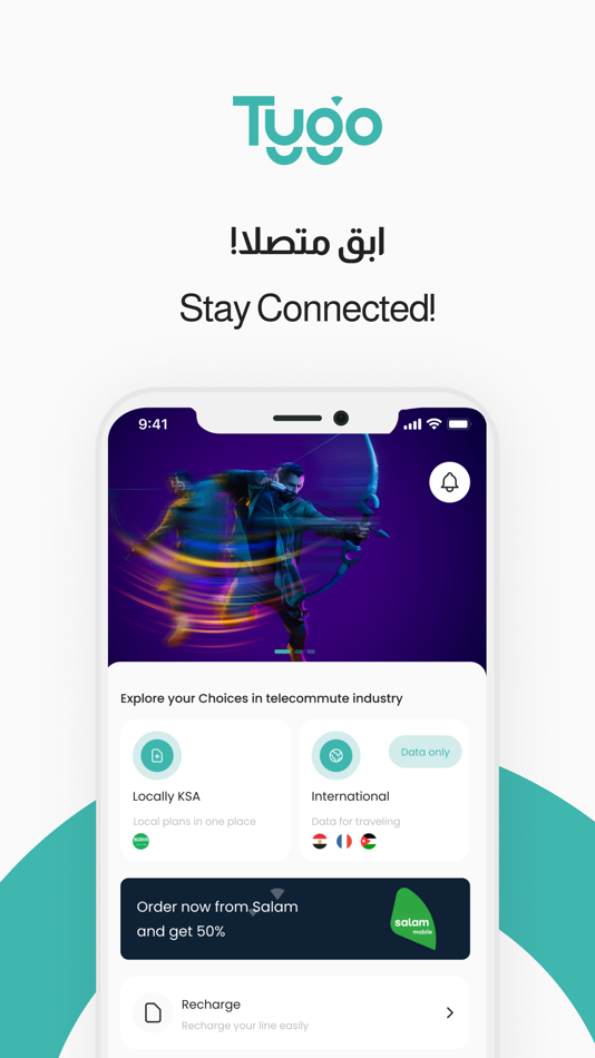 #1. Tygo - تايقو (iOS) Podle: FUTURE COMMUNICATION COMPANY FOR COMMUNICATION AND INFORMATION TECHNOLOGY