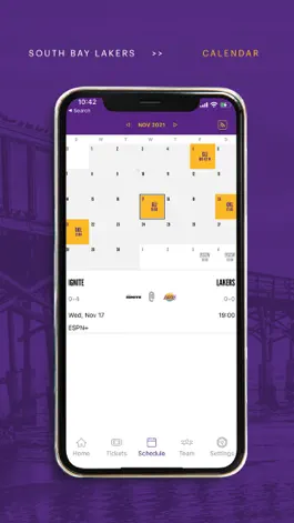 Game screenshot South Bay Lakers Official App apk