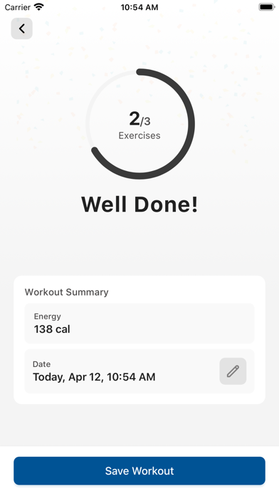 Three Rivers Fitness Screenshot