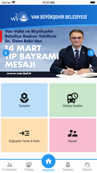 Van Büyükşehir Belediyesi Screenshot