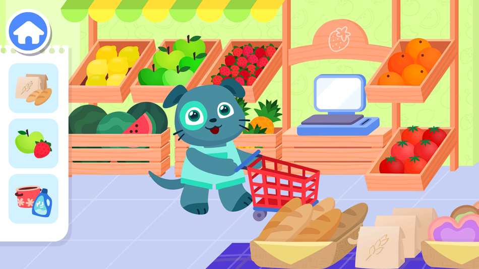 #2. Supermarket Game Shopping time (iOS) 由: Edujoy Games S.L.