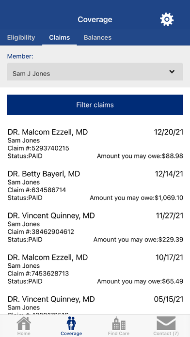 BayCarePlus Medicare Advantage Screenshot