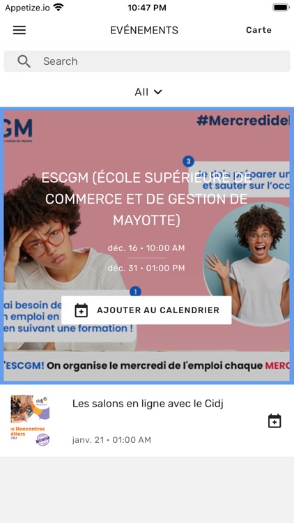May'Access: L'App Etudiante