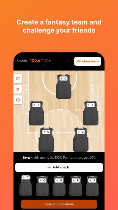 EuroLeague Fantasy Challenge Screenshot