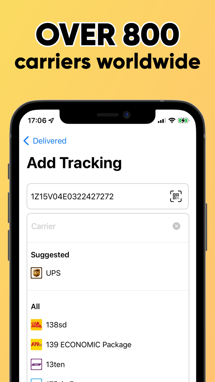 Package Tracker App – Parcel
