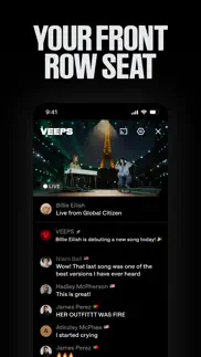 veeps: watch live music iphone screenshot 2