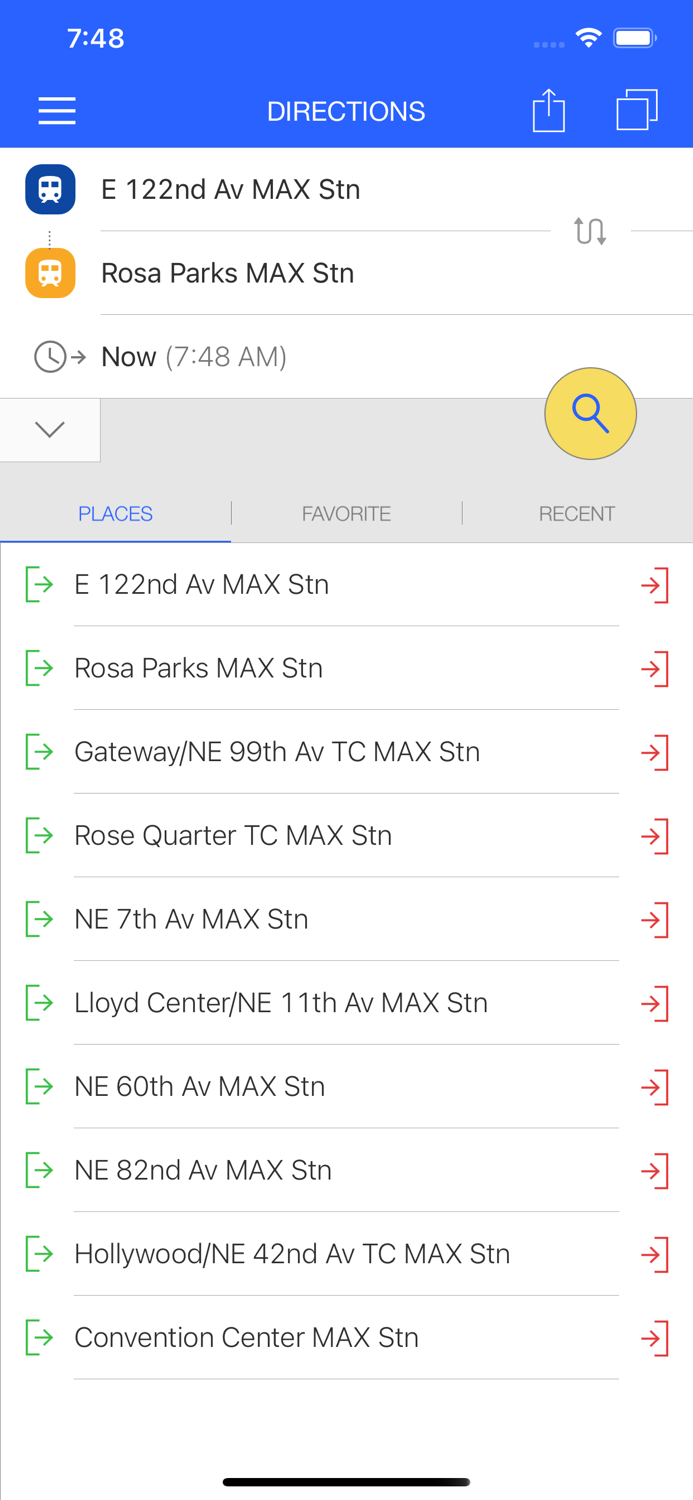 ezRide Portland TriMet Transit