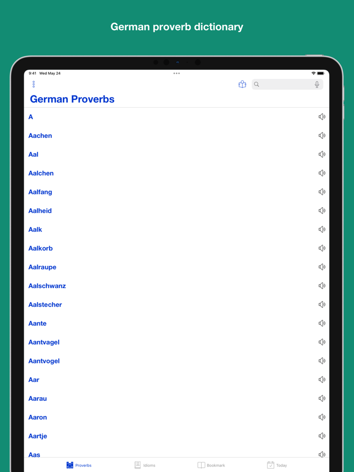 German Proverbs and Idioms