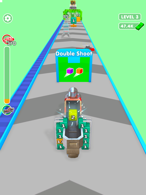 Screenshot #5 pour Cube Gun Rush 3D