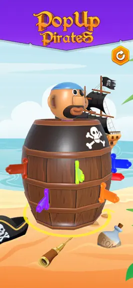 Game screenshot Pop Up Pirate Adventure apk