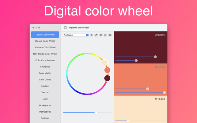 ‎Color Wheel Screenshot