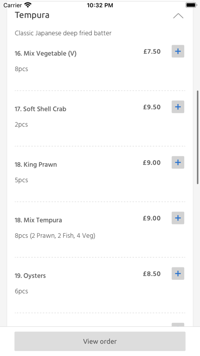 Mr Sushi, Watford Screenshot