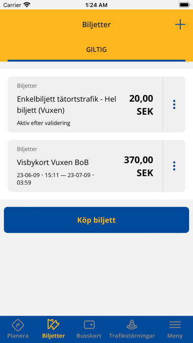 Gotlands Kollektivtrafik Screenshot