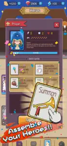 Brave Hero:Puzzle Dungeon Card screenshot #2 for iPhone