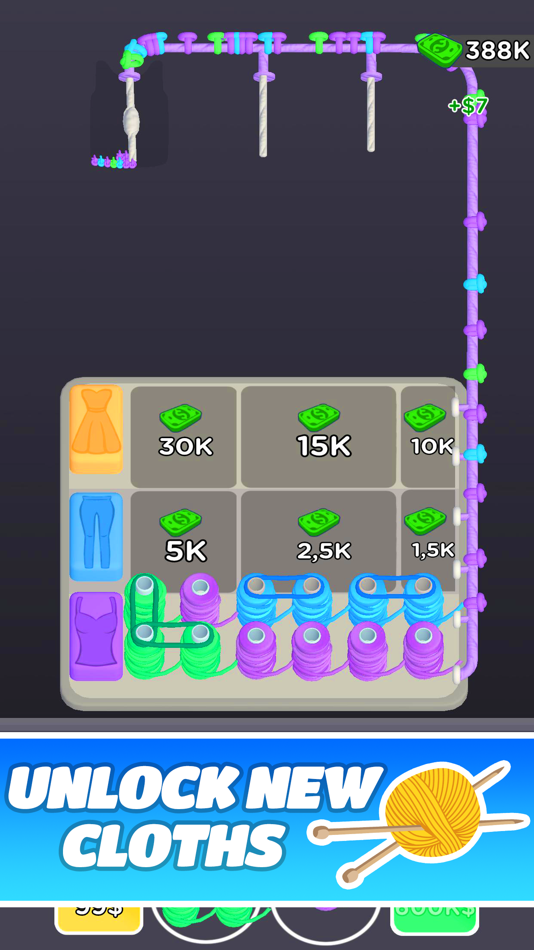#5. Merge And Knit (iOS) 由: Mert Kalak