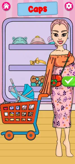 Game screenshot DIY Sweet Paper Doll: Dress Up apk