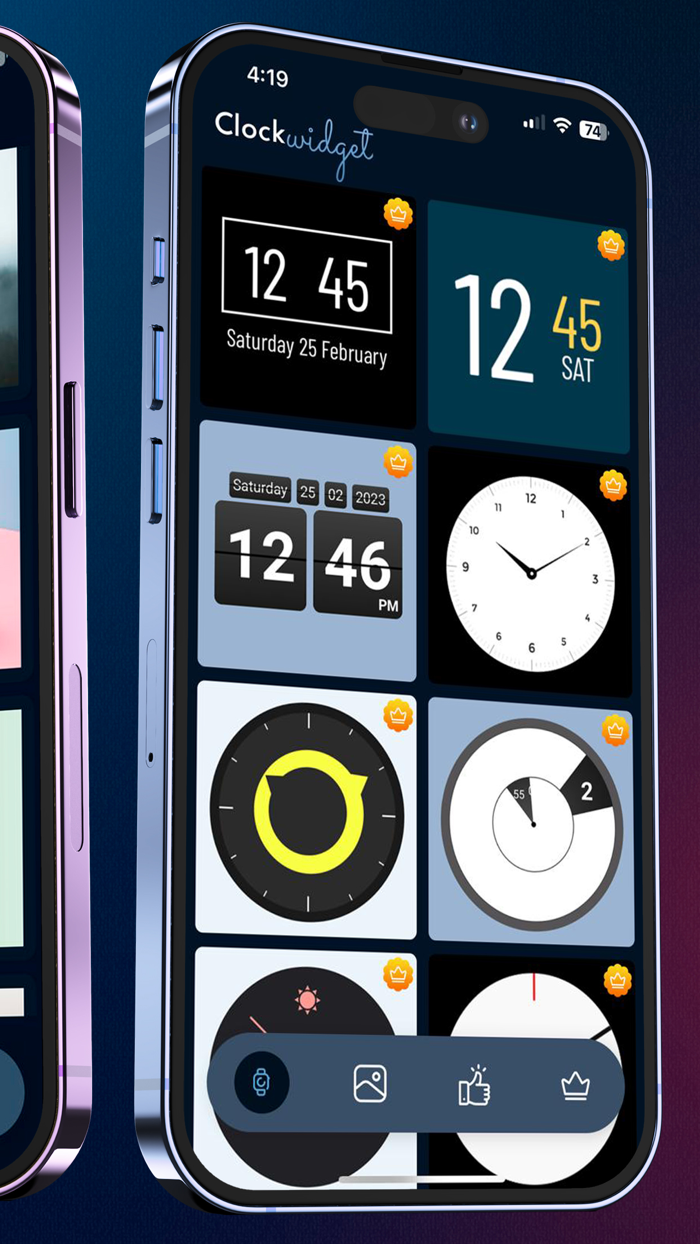 Clock Widgets - Custom Clock