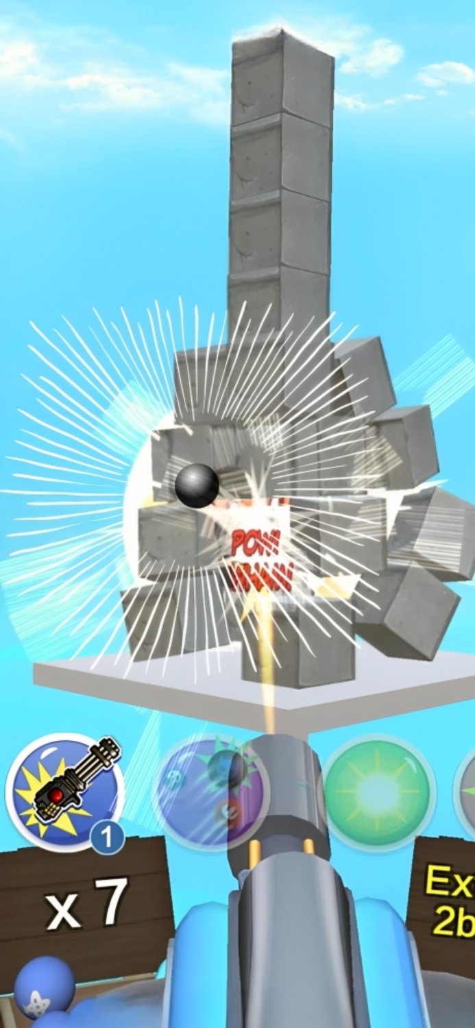 Cannon Ball Strike- Knock Cans