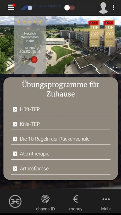 Klinik Solequelle Screenshot