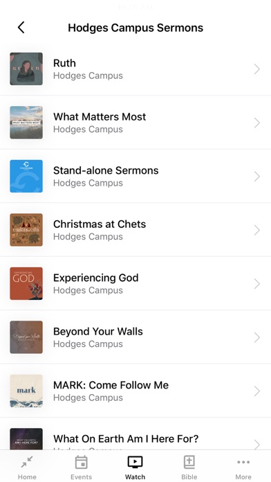 Chets Creek Church Screenshot