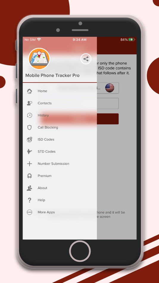 #4. Mobile Phone Tracker Pro - SIM (iOS) 由: Aditya Neelkanth