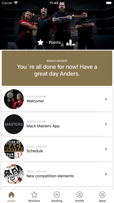Mack Masters Competition Screenshot