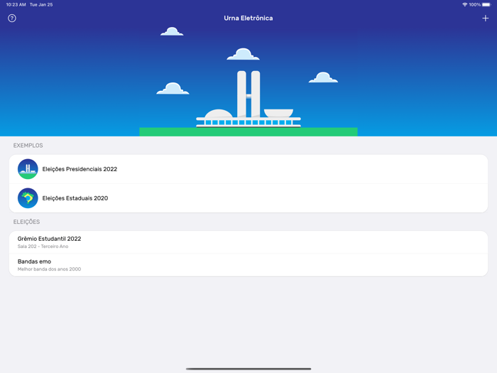 Urna Eletrônica - Simulador