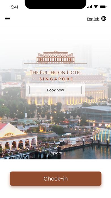 The Fullerton Hotels Screenshot